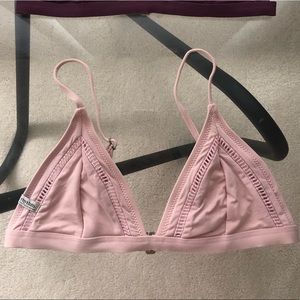 Rhythm bikini top light pink